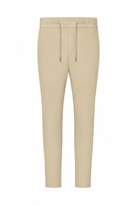 Hooded beige tech suit