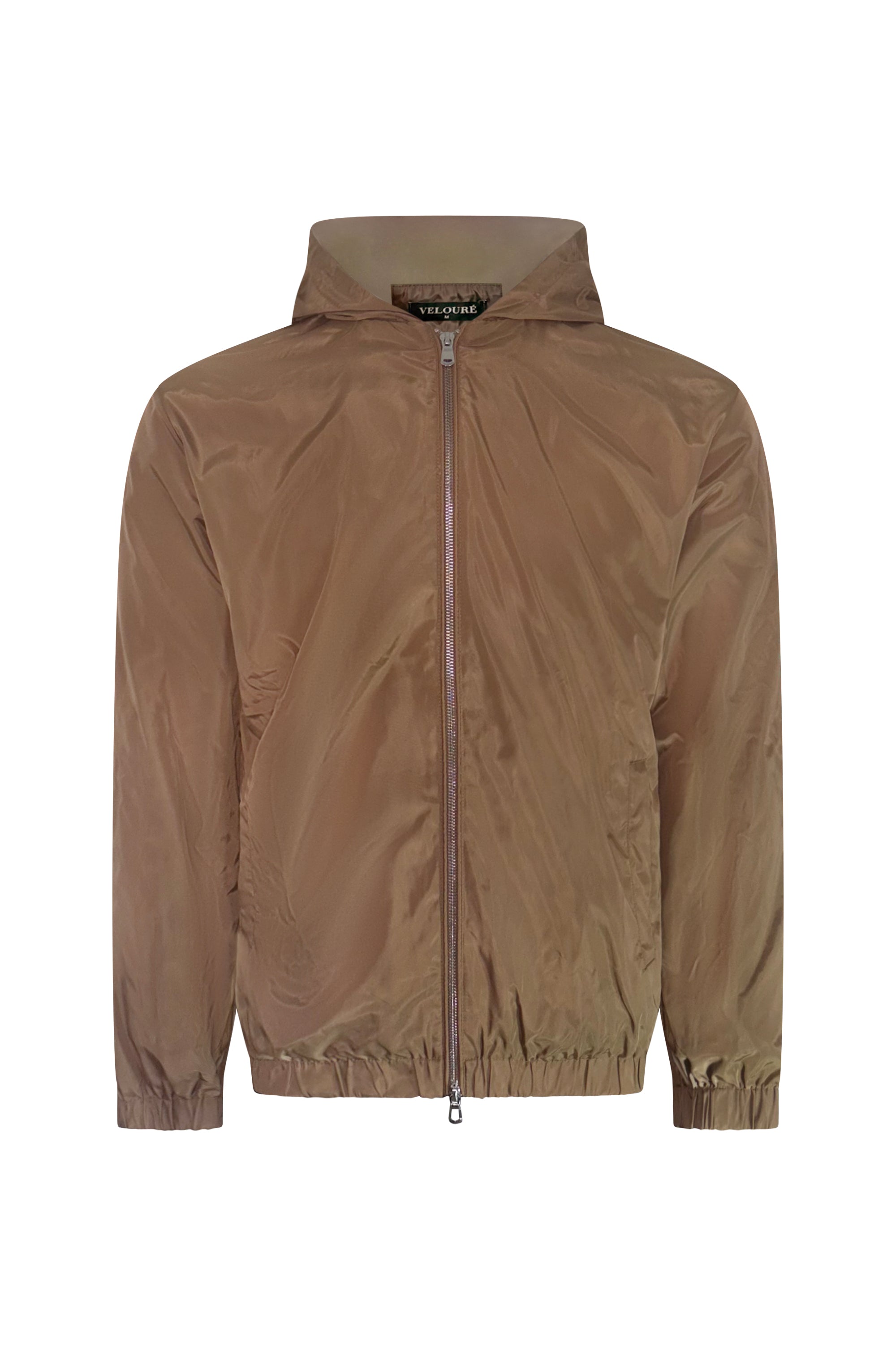 Taupe Hooded Jacket