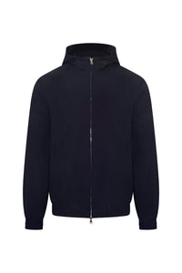 Hooded black tech suit