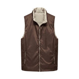 MOCHA REVERSIBLE BODYWARMER