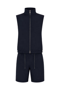 Essential  Navy Blue Twin Set