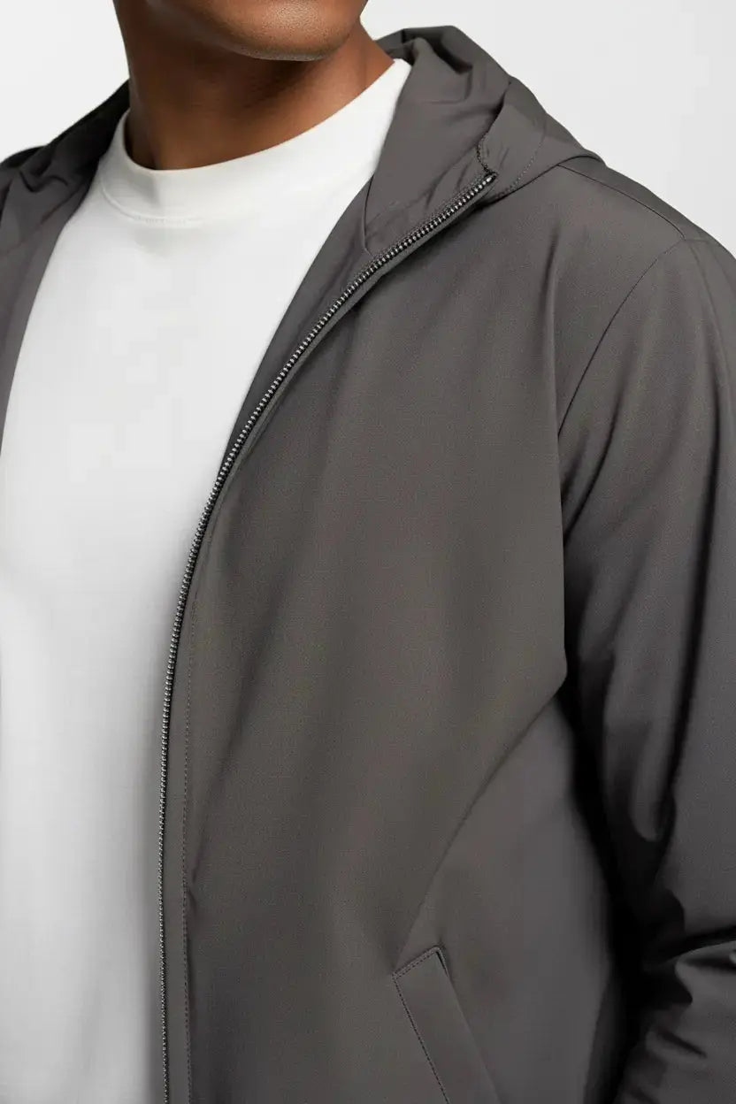 HOODED URBAN TITANIUM