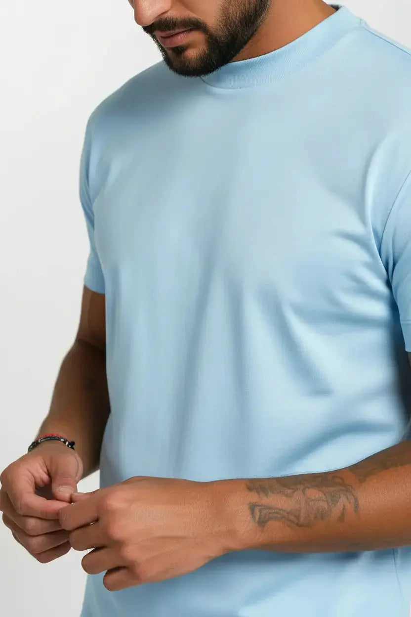 GLACIER BLUE TEE