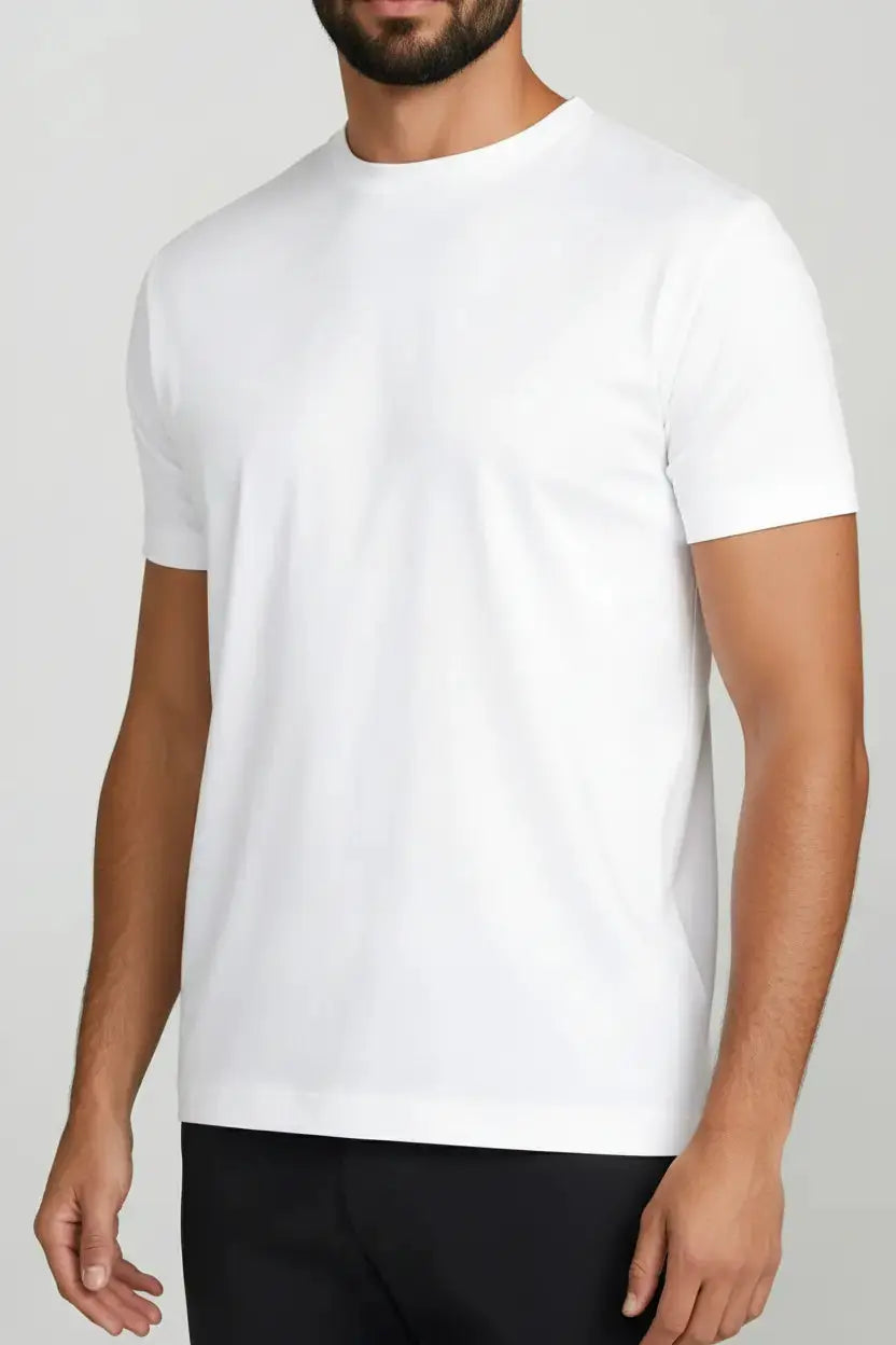 CRYSTAL WHITE TEE